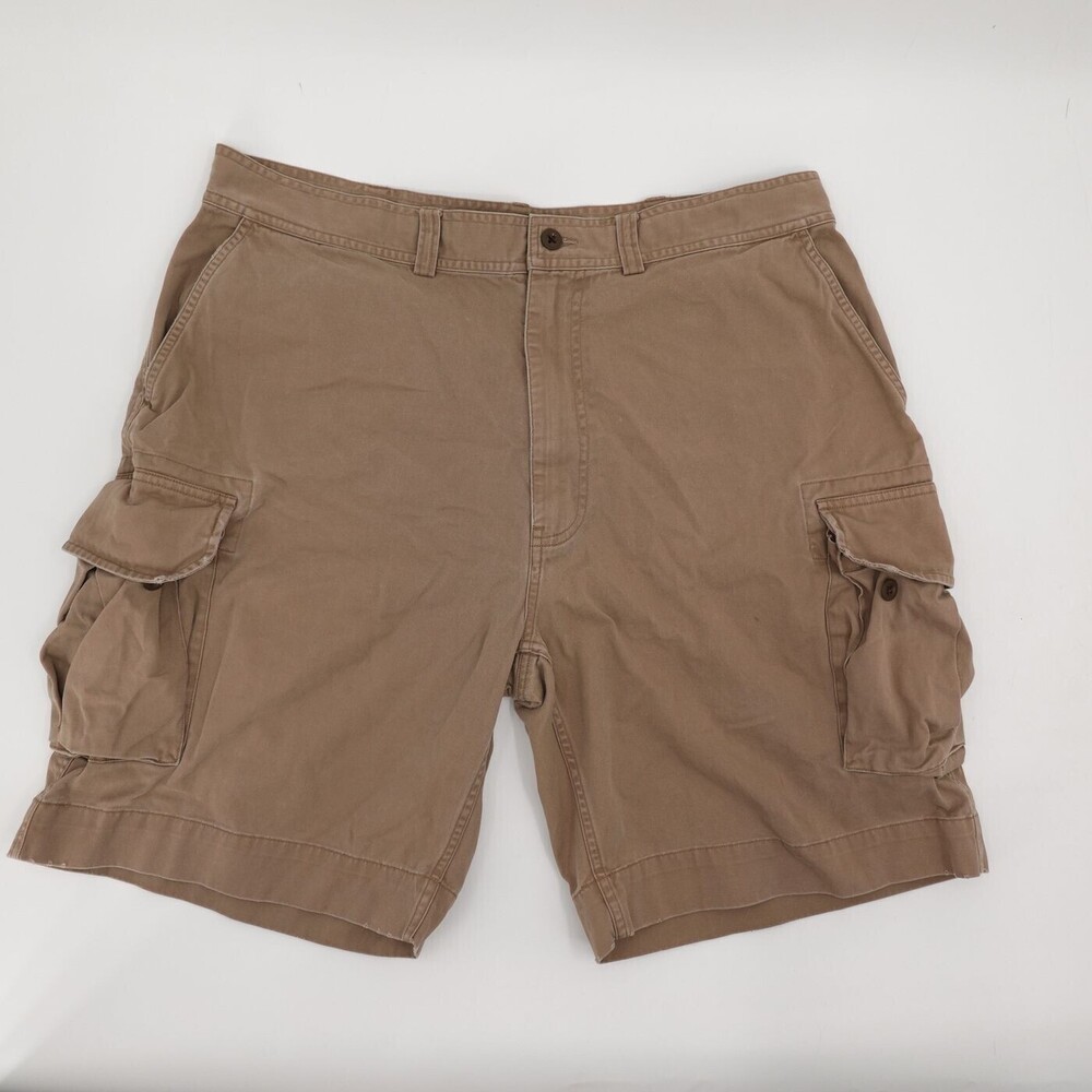 Polo Ralph Lauren Cargo Shorts Mens 40 Tan Classic Polo 67 Chino Cotton Casual